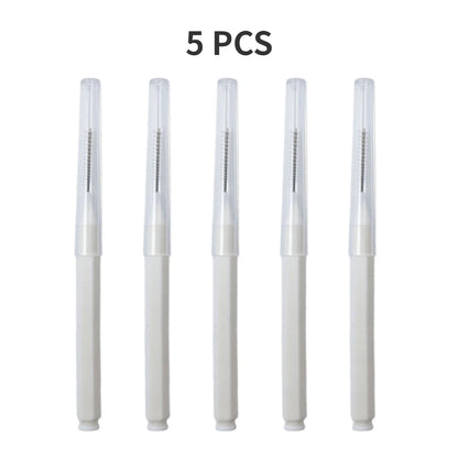 5/10/50PCS Mini Eyebrow & Lash Brushes – Disposable Bendable Brow Perm & Micro Eyelash Applicator Tools