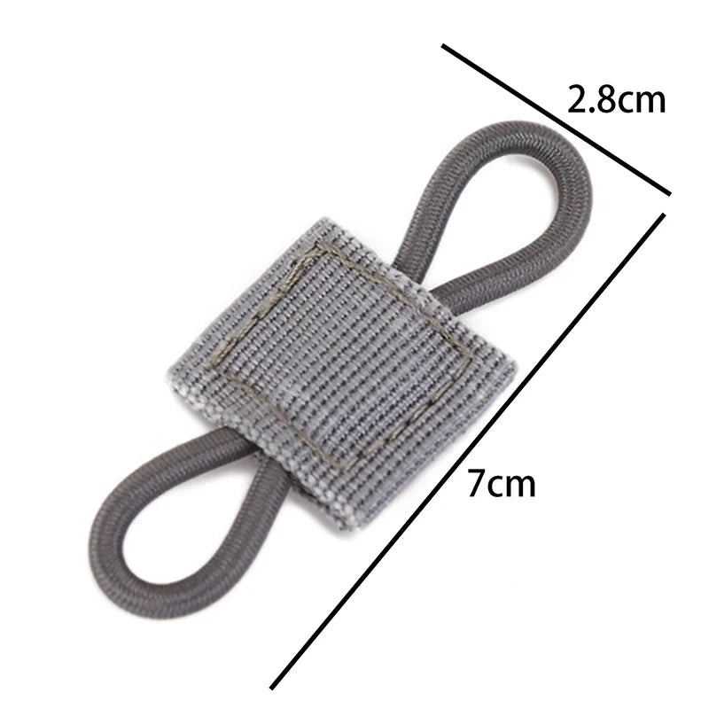 5PCS Antenna Binding Buckles - Tactical Molle System Accessories for Backpack and Vest Binding