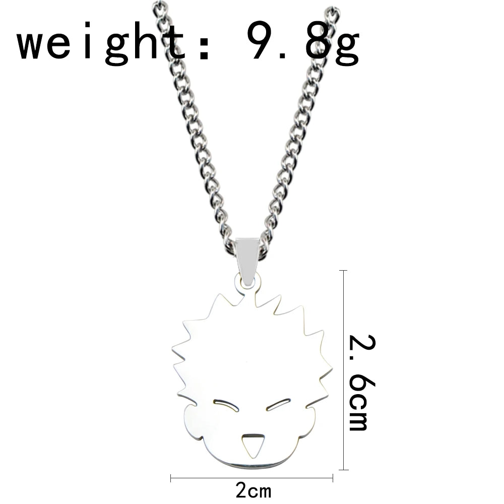Jujutsu Kaisen Fushiguro Toji Sword Necklace - Spear of Tianri Knife Cosplay Pendant Choker Jewelry for Fans