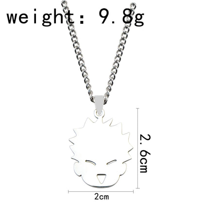 Jujutsu Kaisen Fushiguro Toji Sword Necklace - Spear of Tianri Knife Cosplay Pendant Choker Jewelry for Fans
