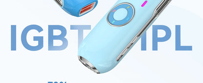 IPL Hair Removal Laser 22J — Unlimited Flashes IGBT, 5.2cm² Light Painless Epilator for Face, Armpit & Bikini Body Treatment