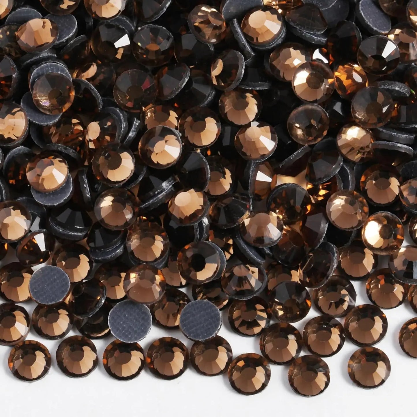 Bobohoo HotFix Crystal Rhinestones SS6-SS30 – Glitter Iron-On Strass Gems for Clothing, Dresses & DIY Crafts