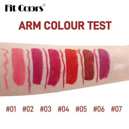 Fit Colors 13pcs Matte Lip Liner Pencil Set – Waterproof, Non-Stick, Long-Lasting Lip Pencil with Case and Hook