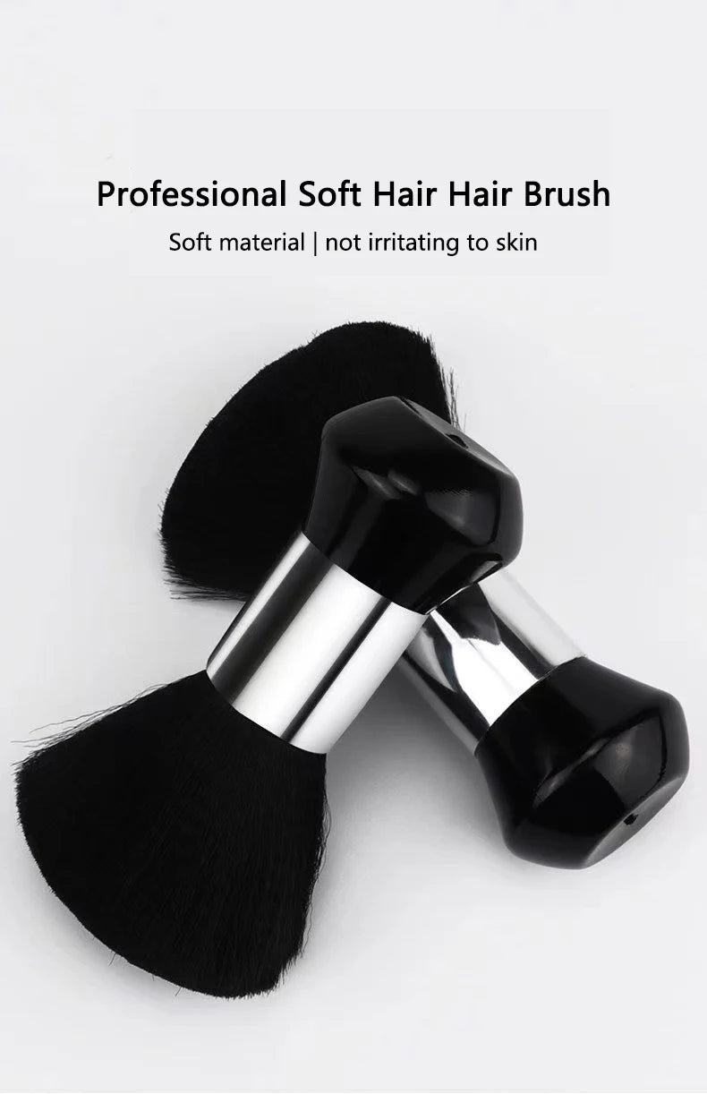 Hairdressing Soft Brush – Salon Cleaning Tool for Haircut, Barber, Home Hairbrush & Makeup Sweeping Brush