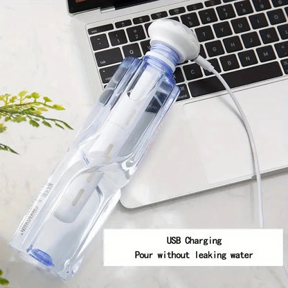 Super Quiet Portable Mist Humidifier – Adjustable, Waterless Design for Office, Bedroom, Car & Travel