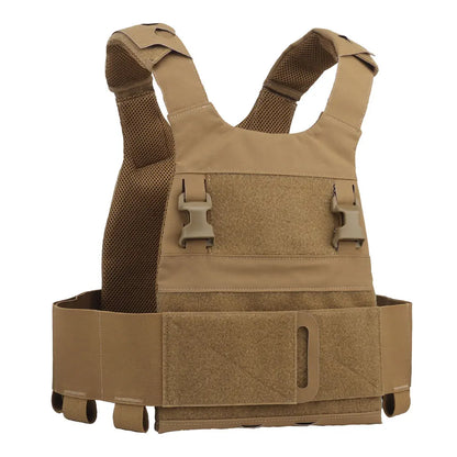 FCPC Tactical Vest Ferro – Lightweight Folding Airsoft Plate Carrier with Breathable Design, Portable Hunting Mag Pouch & Army Equipment