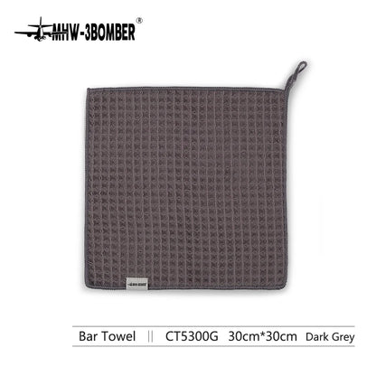 MHW-3BOMBER Barista Coffee Towels – Professional Square Cleaning Cloths for Espresso Machines & Kitchen Use