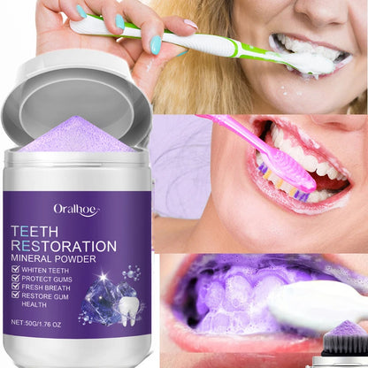 Teeth Restoration Mineral Powder – Enamel Repair & Tooth Strengthening Formula