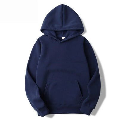 Fashion Men's & Women's Hoodies – Casual Solid Color Sweatshirts for Spring, Autumn, Winter