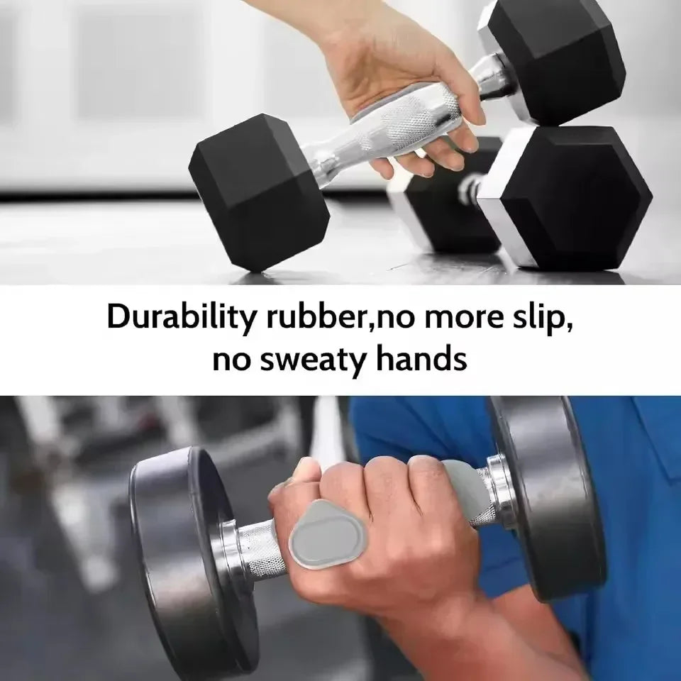Gym Gloves with Silicone Palm Grip – Hand Protection for Weightlifting, Crosstraining, Gymnastics & Exercise