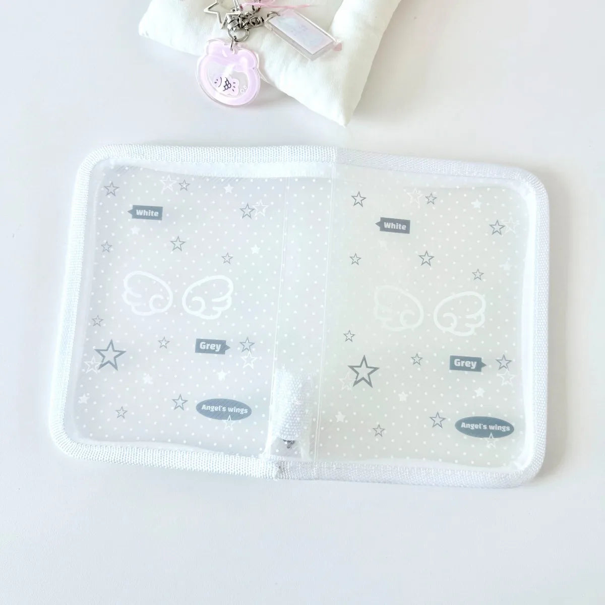 A6 Stationery Storage Folder - Zipper Document Pouch for School & Office Supplies