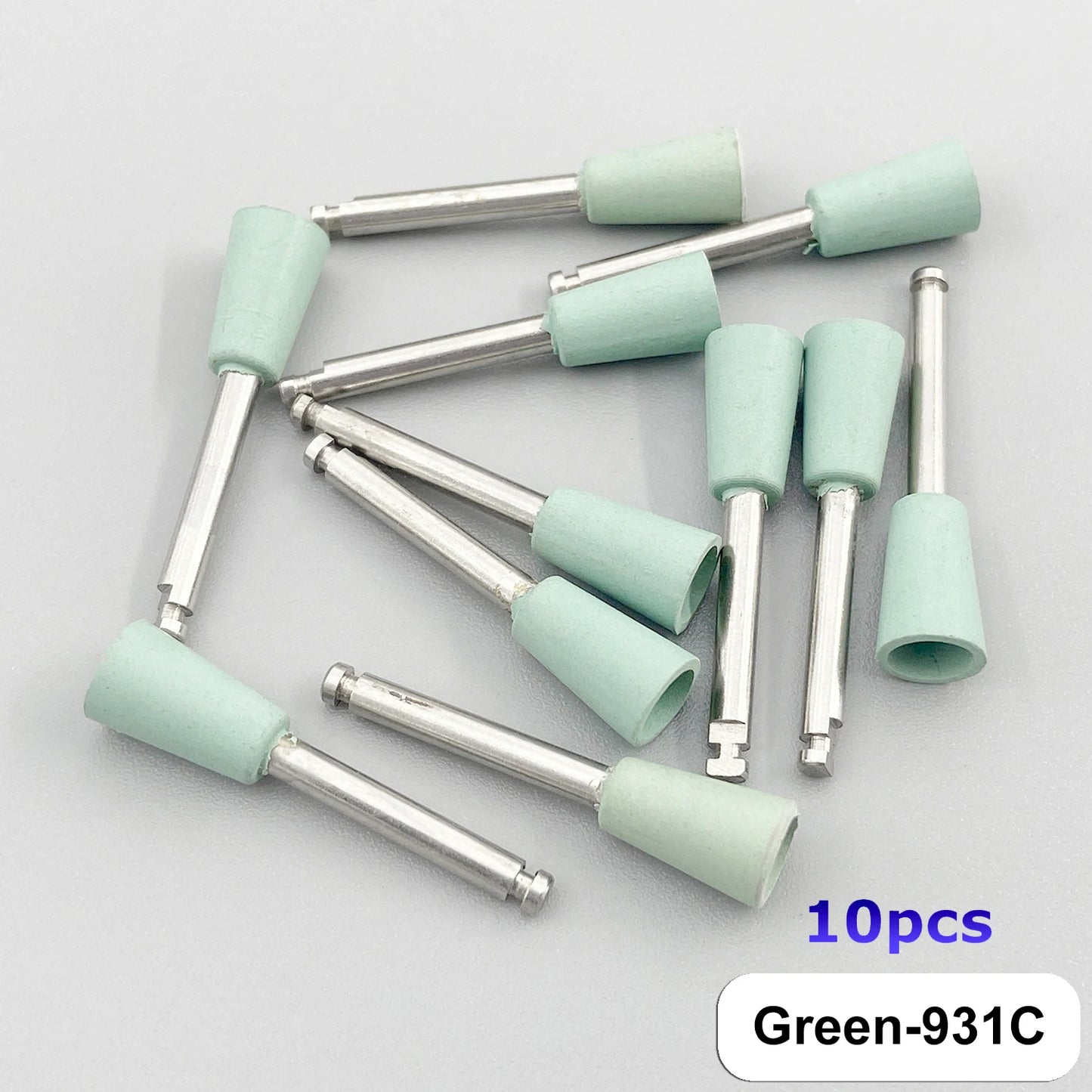 WELLCK Dental Silicone Grinding Heads – 12/10pcs Teeth Polisher for Low-Speed Dental Tools & Lab Use