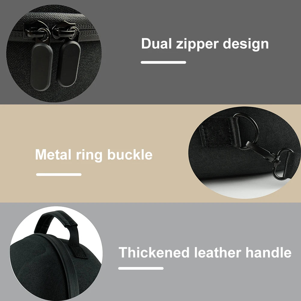 EVA Waterproof Portable Storage Bag for Meta Quest 3 – Shockproof, Anti-Scratch Crossbody with Adjustable Shoulder Strap