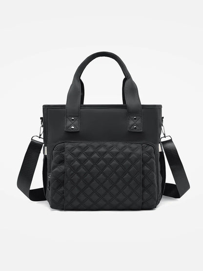 Extra Large Fashion Lunch Bag – Hot-Pressed Waterproof Leak-Proof Travel, Picnic & Mommy Storage Bag