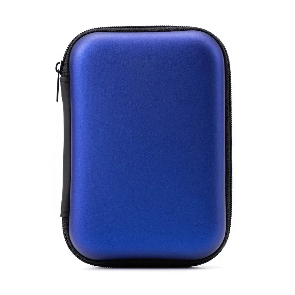 5.5-inch Portable EVA Game Console Storage Bag – Multi-Color Protective Case for GB300, FC, RG35XX Handhelds