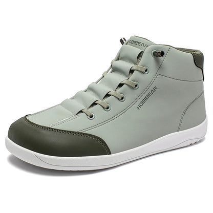 HOBIBEAR Mid-Top Barefoot Shoes – Unisex Wide Toe Minimalist Non-Slip Outdoor Sneakers