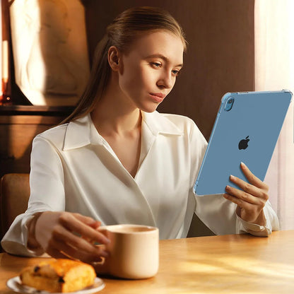 Transparent iPad Case - Clear Protective Cover for iPad A16/11th Gen, 7th–10th Gen, 10.2/10.9-Inch & Mini 1–8