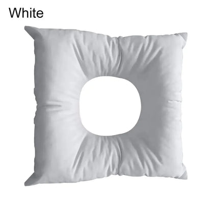 Face Down Massage Pillow Cushion - U Shape SPA Neck Rest with Washable Soft Cotton Pad for Comfort