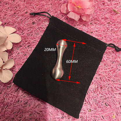 Stainless Steel Knucklebone Fidget Toy - Rotating Fingertip Stress Relief EDC Decompression Toy