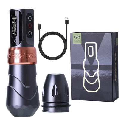 YILONG MAX Tattoo Machine Cartridge Pen, 2400mAh Battery, Coreless Motor, High Capacity, Professional Tattoo Pen for Artists