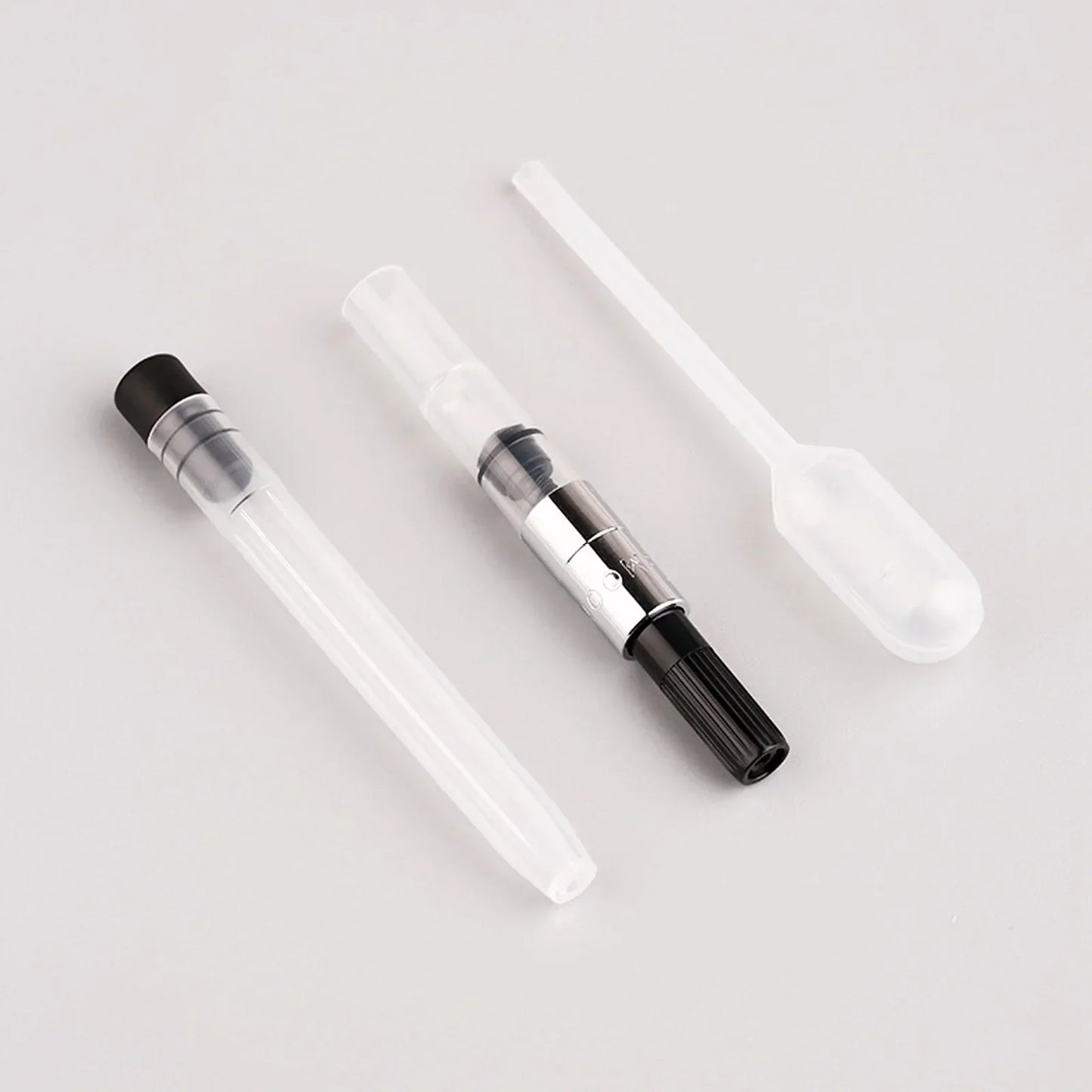 MAJOHN A1 A2 Fountain Pen Ink Sac – Large Capacity 5.5 Caliber Press-Type Refill with Plug for School & Office