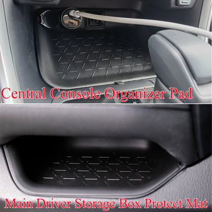 Toyota RAV4 Center Console Organizer - Silicone Storage Tray Pad for 2020–2025 Models