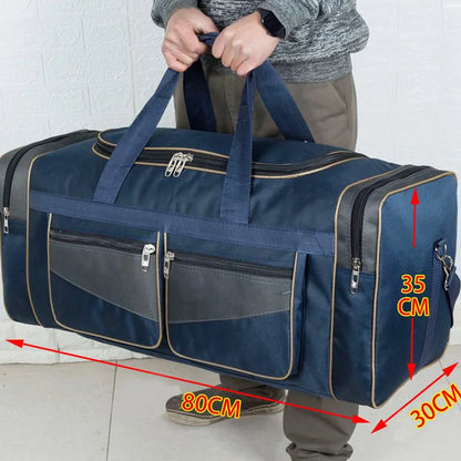 90L Large Travel Duffel Bag - Spacious Camping, Gym & Sports Shoulder Bag for Men & Women