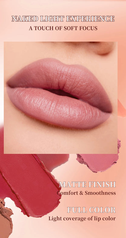 Twist-Up Lip Liner & Lipstick Pen – Multipurpose Velvet Matte Waterproof Lip Contour & Powder Blusher Rouge Makeup