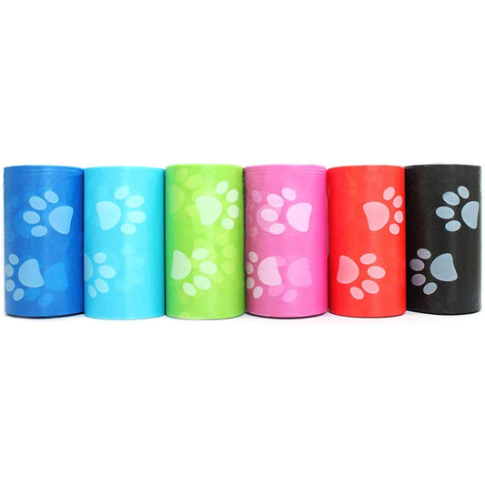 120 Rolls Dog Poop Bags - Outdoor Cleaning Supplies with 15 Bags/Roll | Refill Garbage Bags for Pets