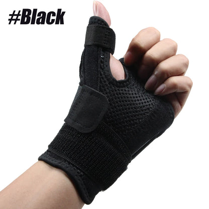 Adjustable Thumb Spica Splint - Thumb Stabilizer Wrist Brace Support for Carpal Tunnel, Arthritis & Tenosynovitis