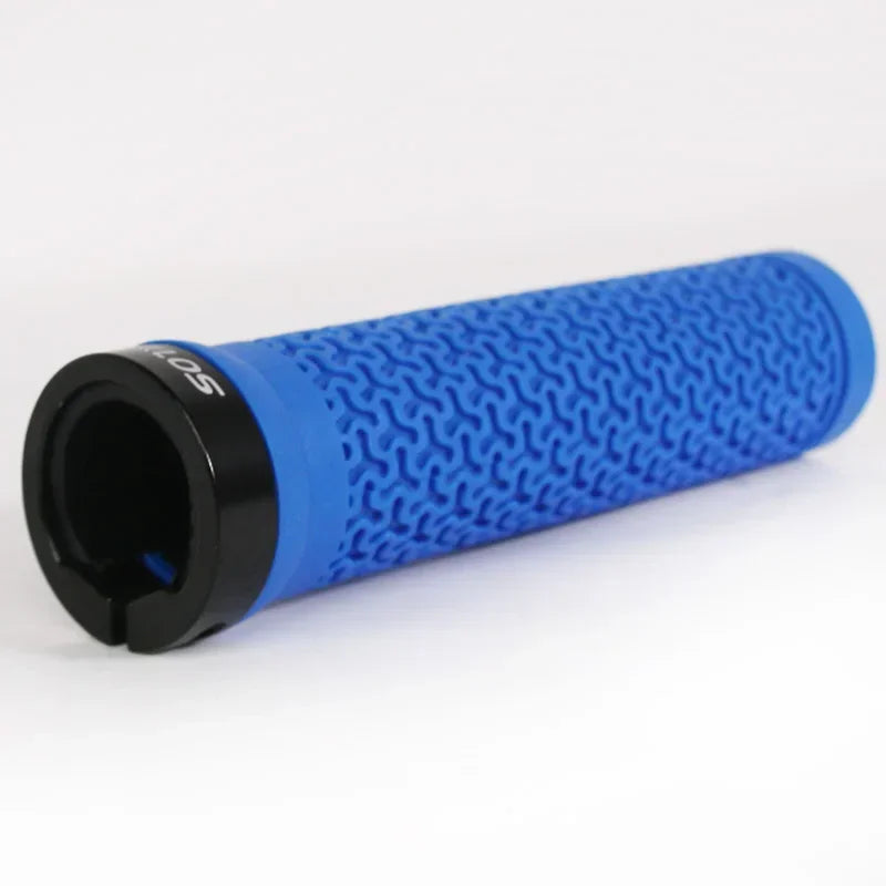 BUCKLOS Lock-On Bicycle Handlebar Grips — Anti-Slip Waterproof MTB Damping Cuffs for Mountain Bikes