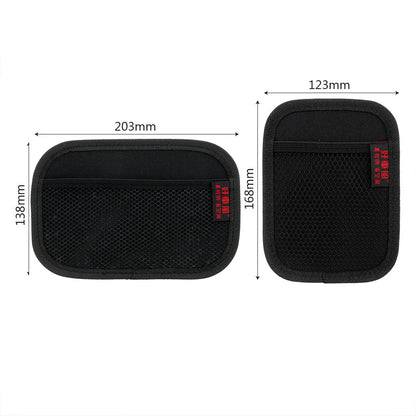 Universal Car Storage Bag – Stick-Up Mesh Net Phone Holder, Organizer Pouch, Car Seat Back Organizer