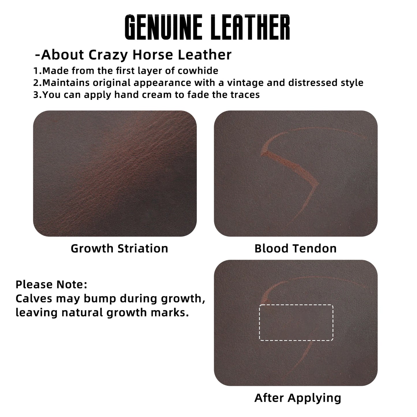 Leather Journal Cover for Field Notes – Fits 3.5" x 5.5" Notebooks (Cover Only)