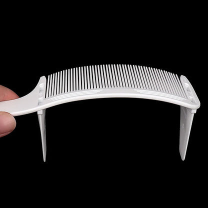 New Style Professional Barber Hair Cutting Curved Positioning Comb - Adjustable S Arc Design Hair Clipper Comb - Hairdresser Tools