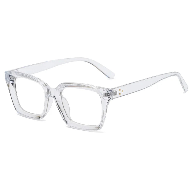 KLASSNUM Oversized Square Reading Glasses for Women – Fashion Magnifying Eyeglasses +1.0 to +3.5 Diopters