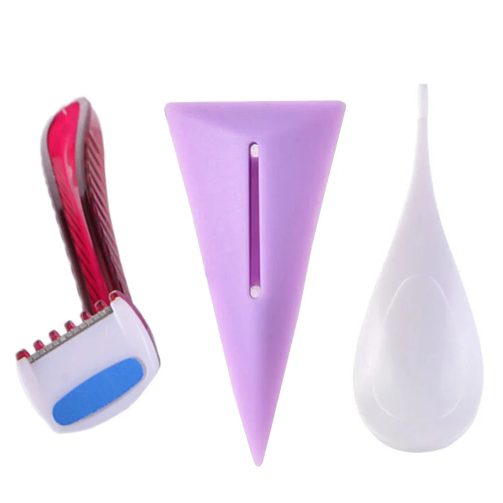Bikini Shaving Stencil for Women — Female Pubic Hair Razor for Precise Grooming