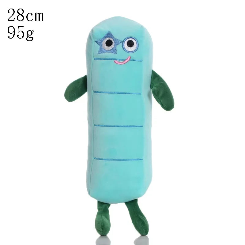 Children’s Educational Animation Digital Building Blocks Toy – Math Plush Doll Game, Birthday Gift