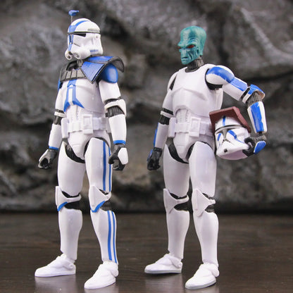 Star Wars 6" Action Figures – 501st Legion ARC & ARF Troopers, Rex, Jesse, Bane, Denal, Tup, Dogma Clone Toy