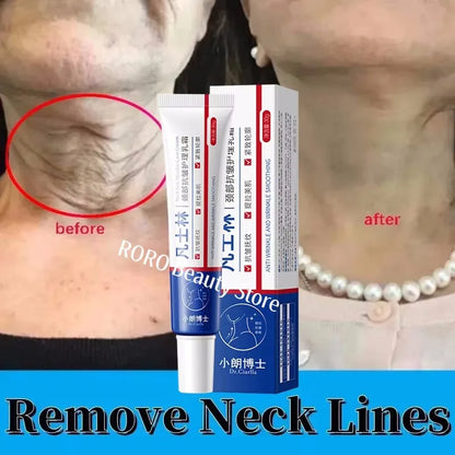 Neck Wrinkle Remover Cream – Firming Anti-Aging Moisturizer, Smooths Fine Lines, Skin Tightening, Whitening & Nourishing Neck Care Treatment Cream
