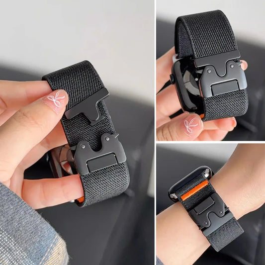 Parachute Straps for Apple Watch – Compatible with Ultra 2, Series 10, 9, 8, 7, 6, 3, SE (49mm, 45mm, 44mm, 42mm, 40mm, 41mm)