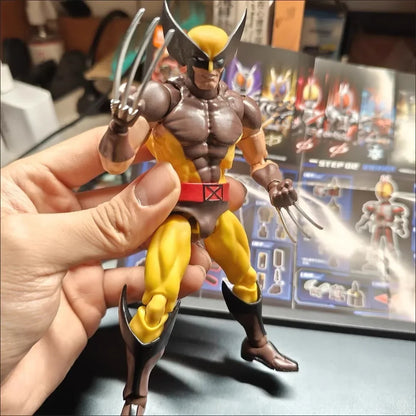 CT Toys Mafex 096/138 Wolverine Figure – Comic Version X-Men Anime PVC Action Figurine Model, Collectible Statue & Gift