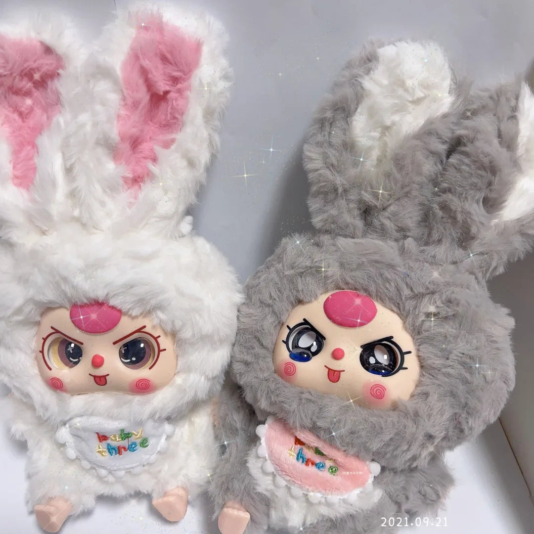 1:1 Replica Baby Three Lily Rabbit Vinyl Plush Blind Box – Cute Kawaii Doll, Bag Pendant & Christmas Gift Ornament