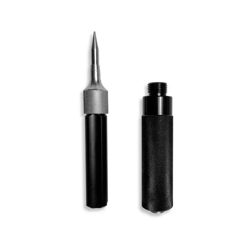Car & Motorcycle Tire Repair Kit – Plugger Tools with Mushroom Plugs, Probe & Nozzle for Wheel Repair
