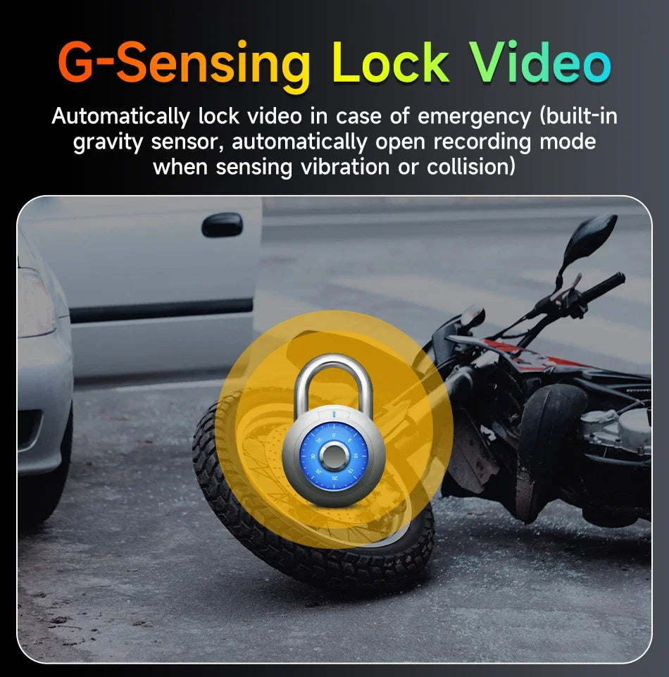 5/7 Inch Motorcycle CarPlay DVR Navigation GPS Monitor – Wireless Android Auto, Airplay, IPX7 Waterproof Portable Display