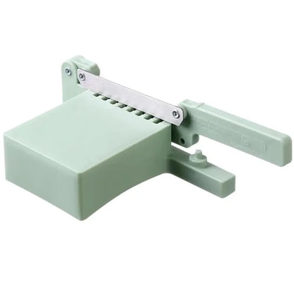 Stainless Steel Rice Cake Slicer - Mini Kitchen Tool for Quick Rice Cake Cutting