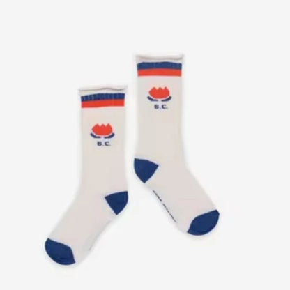 Baby & Toddler Knee High Cartoon Socks – Soft Non-Slip Floor Tube Socks for Newborns to 1–9 Years