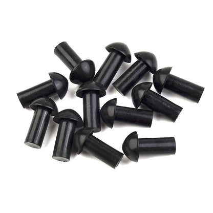Car & Motorcycle Tire Repair Kit – Puncture Plugger Tools with Mushroom Plug, Probe & Nozzle