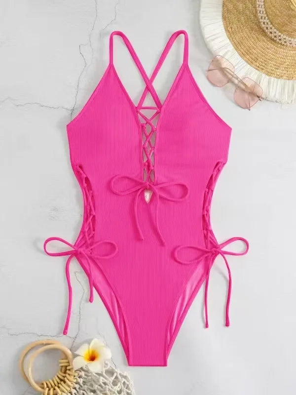Women’s Floral Tankini Swim Set - Adjustable Strap Vest Top & Drawstring Shorts Bikini Beachwear for Summer