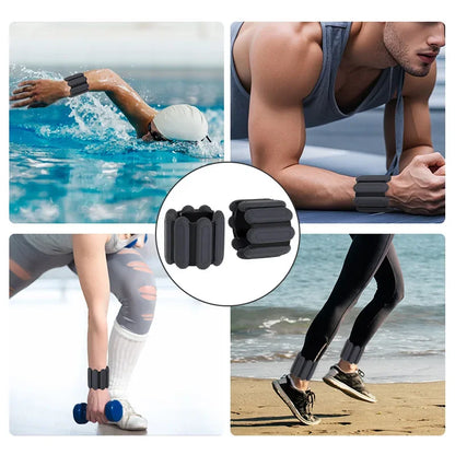 Adjustable Wrist Weights - Portable Strength Training Bands for Walking, Running & Fitness