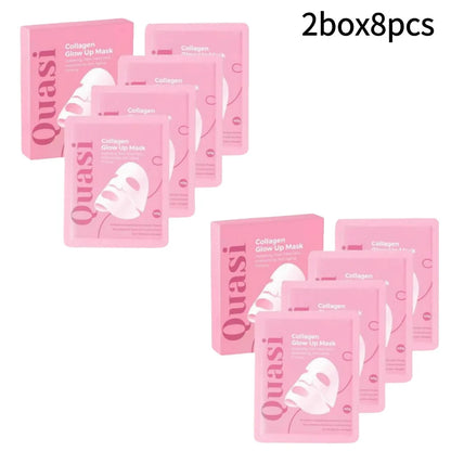 Bio Collagen Overnight Face Mask - 4-Piece Set for Nourishing, Brightening & Smoothing Skin